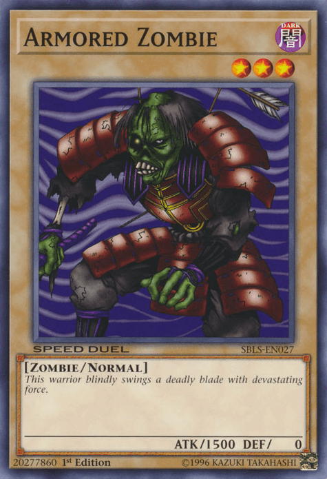 Armored Zombie [SBLS-EN027] Common (ONLINE ORDER ONLY)