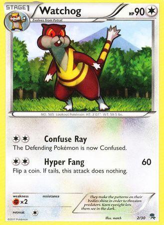 Watchog (2/30) [Black & White: Trainer Kit - Zoroark] (Online Only)