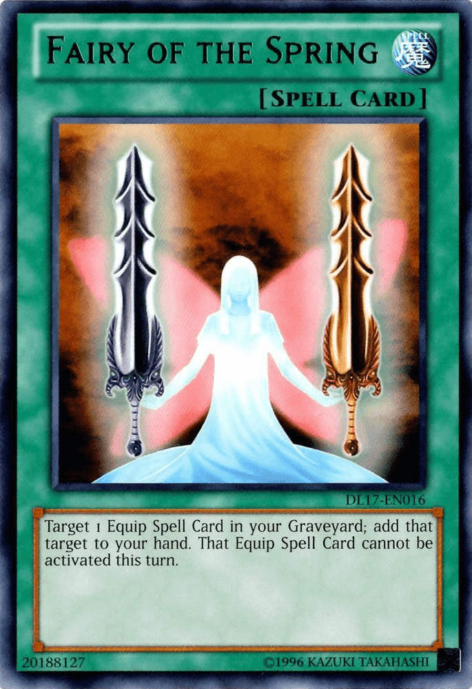 Fairy of the Spring (Green) [DL17-EN016] Rare (ONLINE ORDER ONLY)