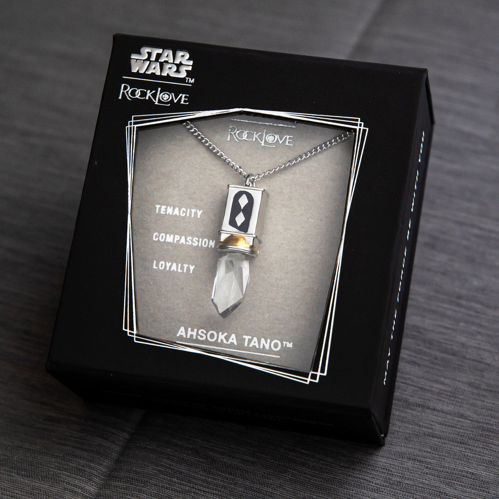 Star Wars X RockLove Ahsoka Tano Kyber Crystal Necklace (ONLINE ORDER ONLY)