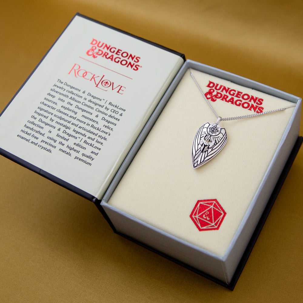 Dungeons and Dragons X RockLove Paladin Shield Necklace (ONLINE ORDER ONLY)