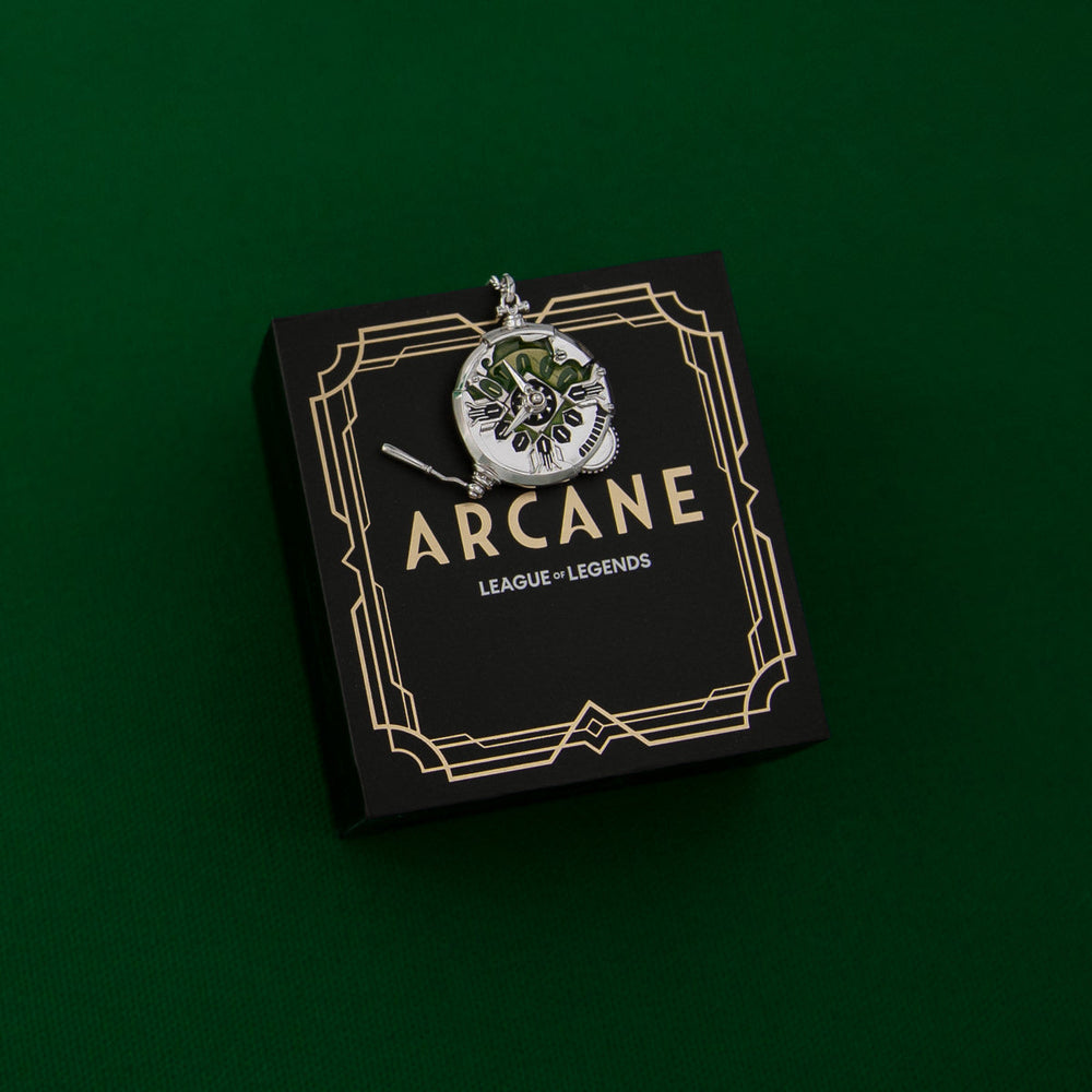 League of Legends X RockLove ARCANE Ekko Stopwatch Necklace (ONLINE ORDER ONLY)