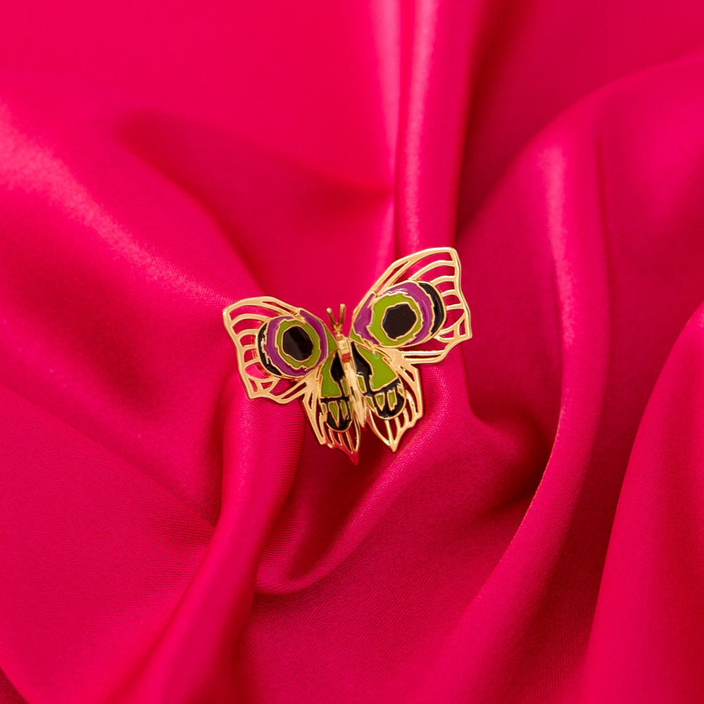 League of Legends X RockLove ARCANE Jinx Butterfly Ring (ONLINE ORDER ONLY)