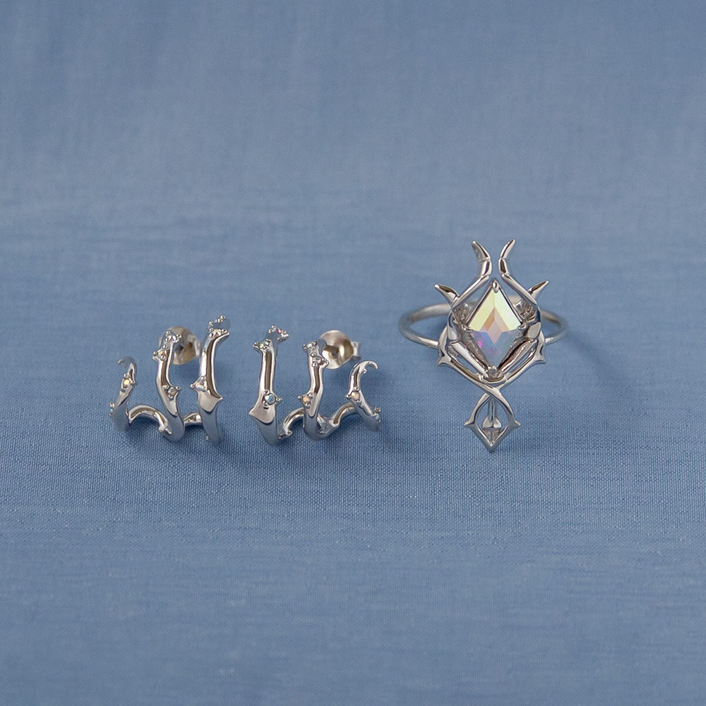 League of Legends X RockLove CRYSTAL ROSE Janna Staff Ring (ONLINE ORDER ONLY)