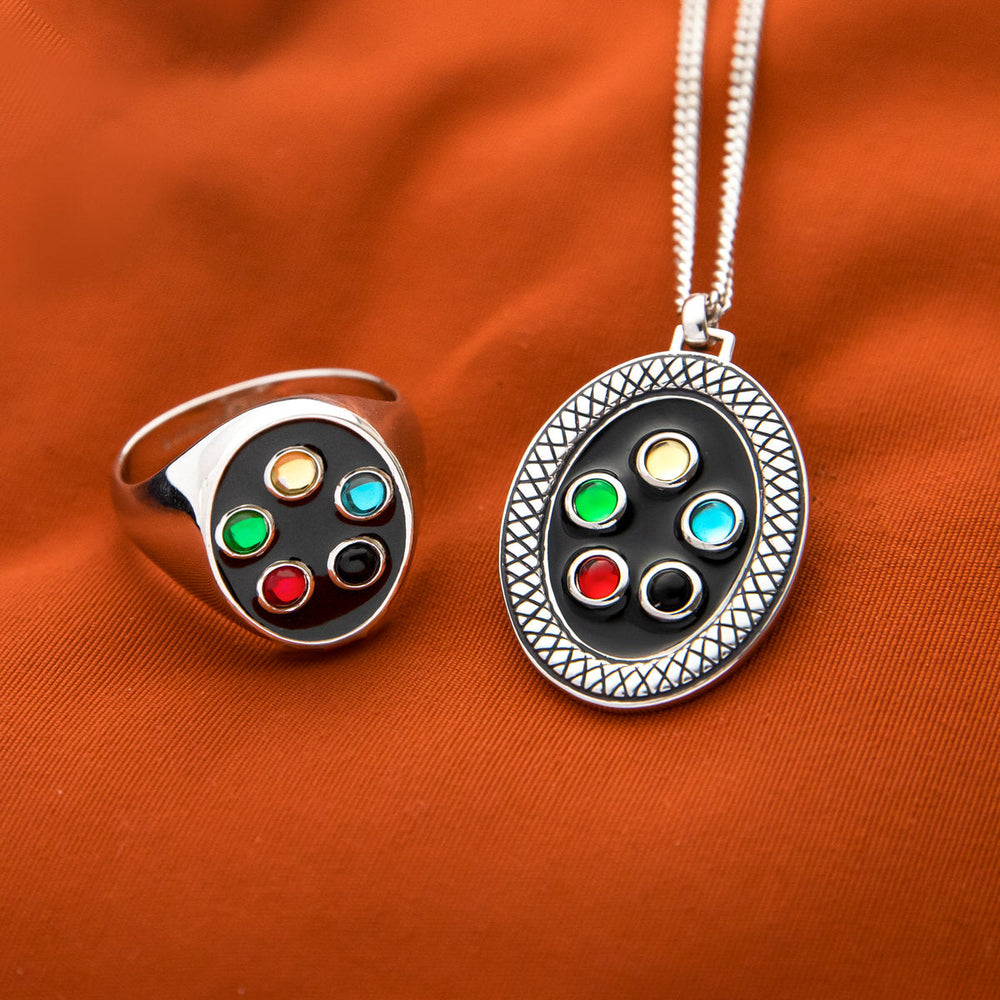 Magic: The Gathering X RockLove Pip Medallion Necklace (ONLINE ORDER ONLY)
