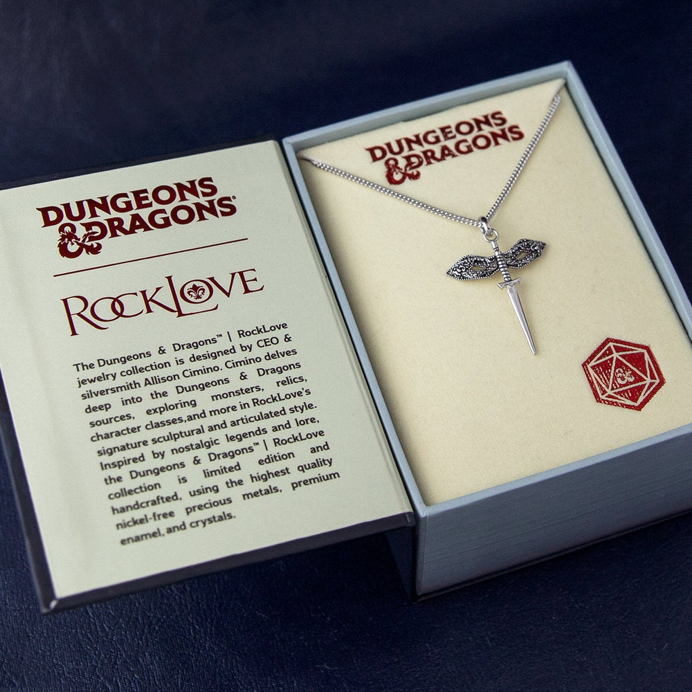 Dungeons and Dragons X RockLove Rogue Dagger Necklace (ONLINE ORDER ONLY)