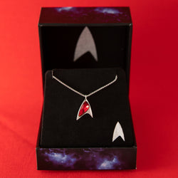 Star Trek X RockLove Red Crystal Delta Pendant (ONLINE ORDER ONLY)