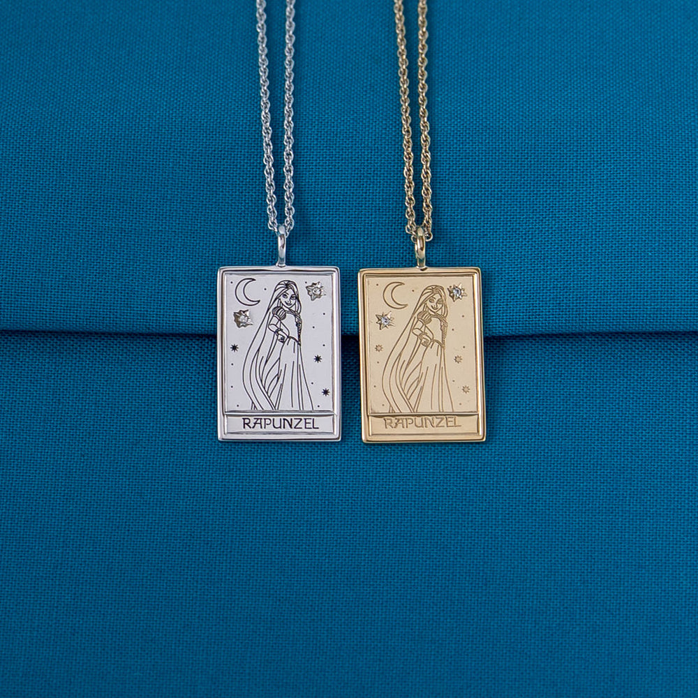 Disney X RockLove TANGLED Rapunzel Tablet Necklace (ONLINE ORDER ONLY)