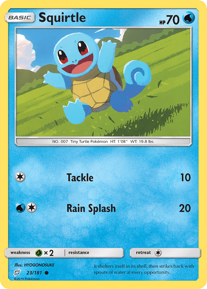 Squirtle (23/181) [Sun & Moon: Team Up] (Online Only)