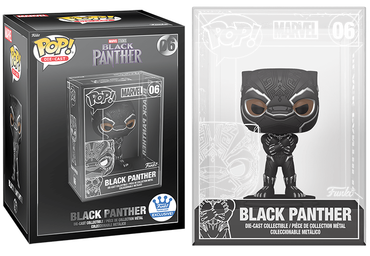 Black Panther (Die-Cast, Unsealed) 06 - Funko Shop Exclusive (Online Order Only)