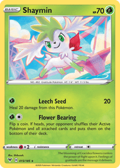 Shaymin (015/185) [Sword & Shield: Vivid Voltage] (Online Only)