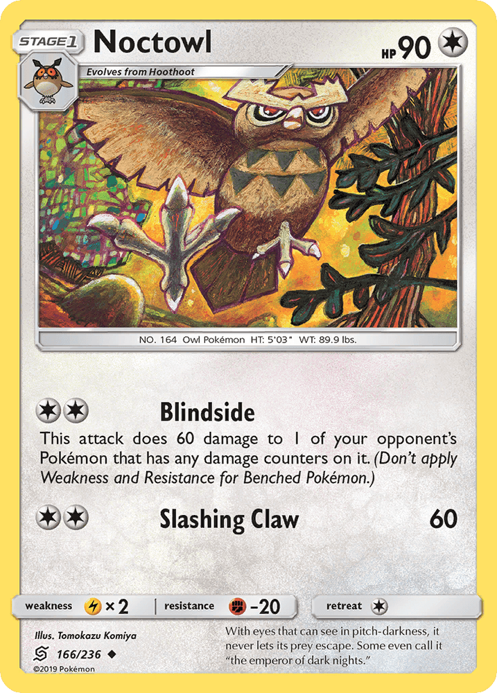 Noctowl (166/236) [Sun & Moon: Unified Minds] (Online Only)