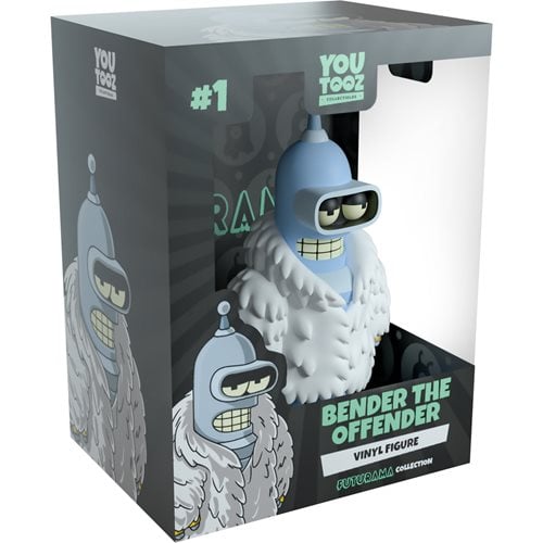 Youtooz: Futurama Collection – Bender the Offender Vinyl Figure #1 (ONLINE ORDER ONLY)