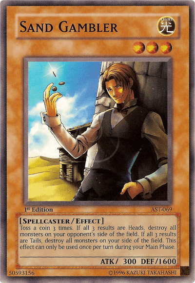 Sand Gambler [AST-069] Common (ONLINE ORDER ONLY)
