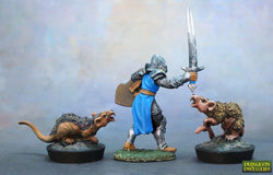 Bones Dungeon Dwellers: Giant Tomb Rats (6) (ONLINE ORDER ONLY)