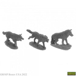 Bones Dungeon Dwellers: Wolf Pack (3) (ONLINE ORDER ONLY)