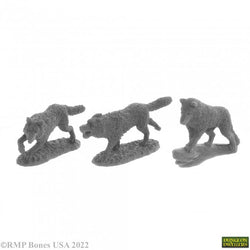 Bones Dungeon Dwellers: Wolf Pack (3) (ONLINE ORDER ONLY)