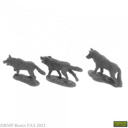 Bones Dungeon Dwellers: Wolf Pack (3) (ONLINE ORDER ONLY)
