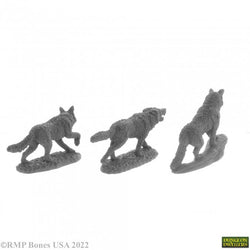 Bones Dungeon Dwellers: Wolf Pack (3) (ONLINE ORDER ONLY)