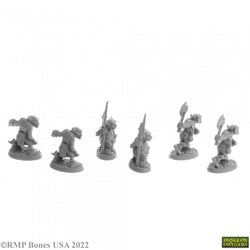 Bones Dungeon Dwellers: Goblin Raiders (6) (ONLINE ORDER ONLY)