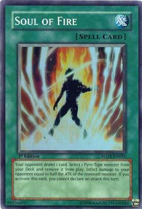 Soul of Fire [FOTB-EN031] Super Rare (ONLINE ORDER ONLY)