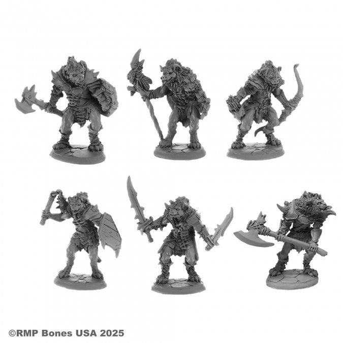 Bones Dungeon Dwellers: Blackmane Gnolls - Deluxe Boxed Set (ONLINE ORDER ONLY)