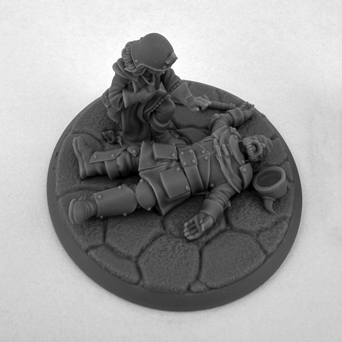 Dungeon Dwellers: The Healer - Cleric and Fighter Vignette (ONLINE ORDER ONLY)