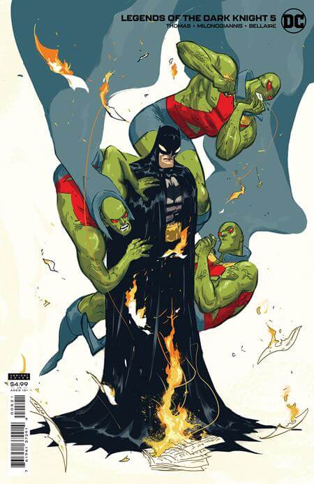 Batman Legends Of The Dark Knight #5 B Riley Rossmo Card Stock Variant (09/21/2021) Dc (ONLINE ORDER ONLY)