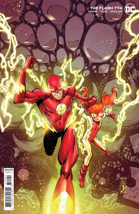 Flash #774 B Jorge Corona Card Stock Variant (09/21/2021) Dc (ONLINE ORDER ONLY)