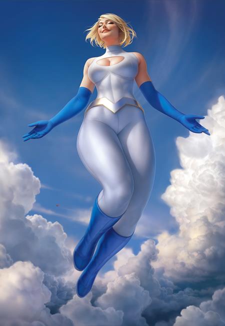 Power Girl #1 E Warren Louw Foil Variant (09/26/2023) Dc (ONLINE ORDER ONLY)