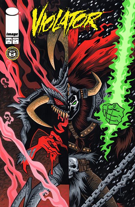 Spawn Violator #2 (Of 6) B Jay Geldhof Variant SIGNED Marc Andreyko (10/16/2024) Image (ONLINE ORDER ONLY)