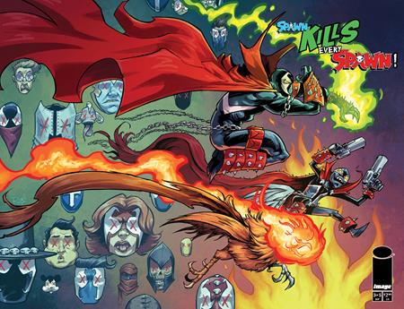 Spawn Kills Every Spawn #3 B (Of 5) Rob Guillory Variant (09/25/2024) Image (ONLINE ORDER ONLY)