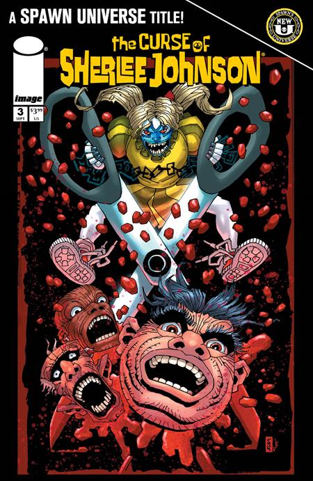 Spawn The Curse Of Sherlee Johnson #3 C Frank Miller Todd McFarlane Variant (09/17/2025) Image (ONLINE ORDER ONLY)