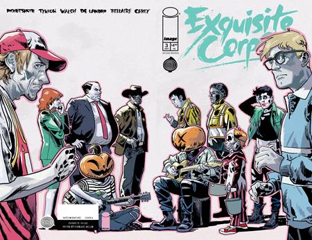 Exquisite Corpses #3 2nd Print A Michael Walsh Variant (10/01/2025) Image (ONLINE ORDER ONLY)