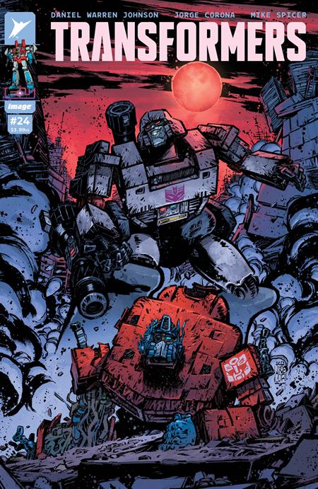Transformers #24 B Jorge Corona & Mike Spicer Variant (09/10/2025) Image (ONLINE ORDER ONLY)