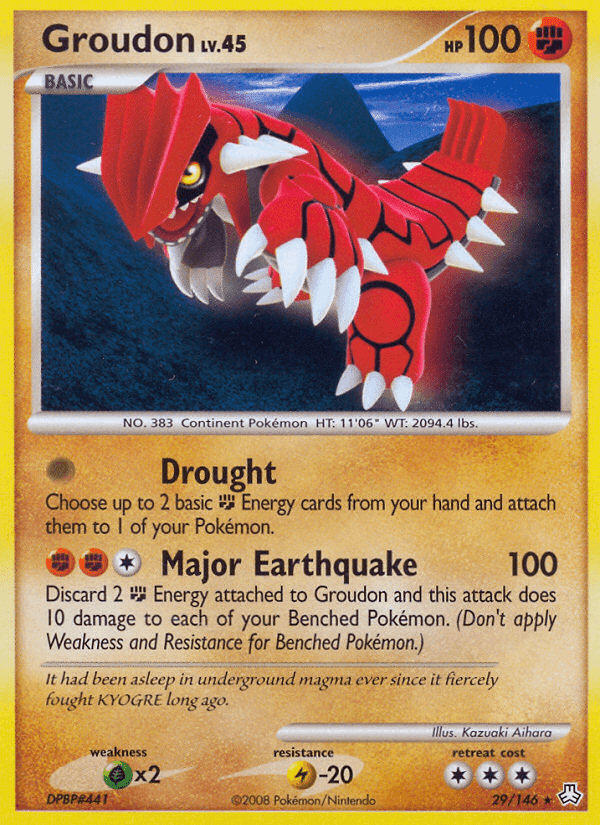 Groudon (29/146) [Diamond & Pearl: Legends Awakened] (Online Only)