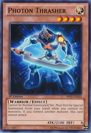 Photon Thrasher [BP02-EN103] Mosaic Rare (ONLINE ORDER ONLY)