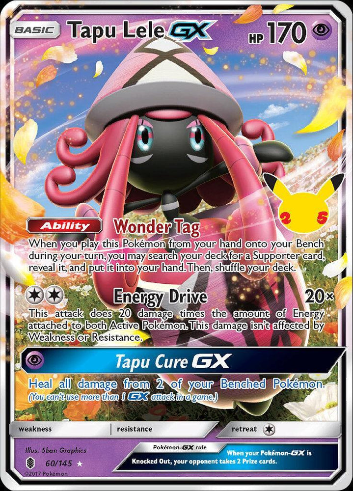Tapu Lele GX (60/145) [Celebrations: 25th Anniversary - Classic Collection] (Online Only)