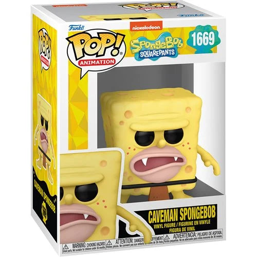 SpongeBob SquarePants 25th Anniversary Caveman SpongeBob Funko Pop! Vinyl Figure #1669 (ONLINE ORDER ONLY)