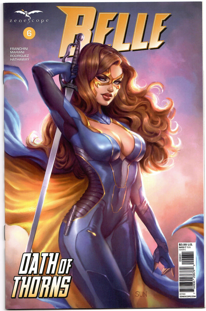 BELLE OATH OF THORNS #6 (OF 6) C Sun KHAMUNAKI Variant (12/25/2019) ZENESCOPE Grimm Fairy Tales GFT GGA (ONLINE ORDER ONLY)