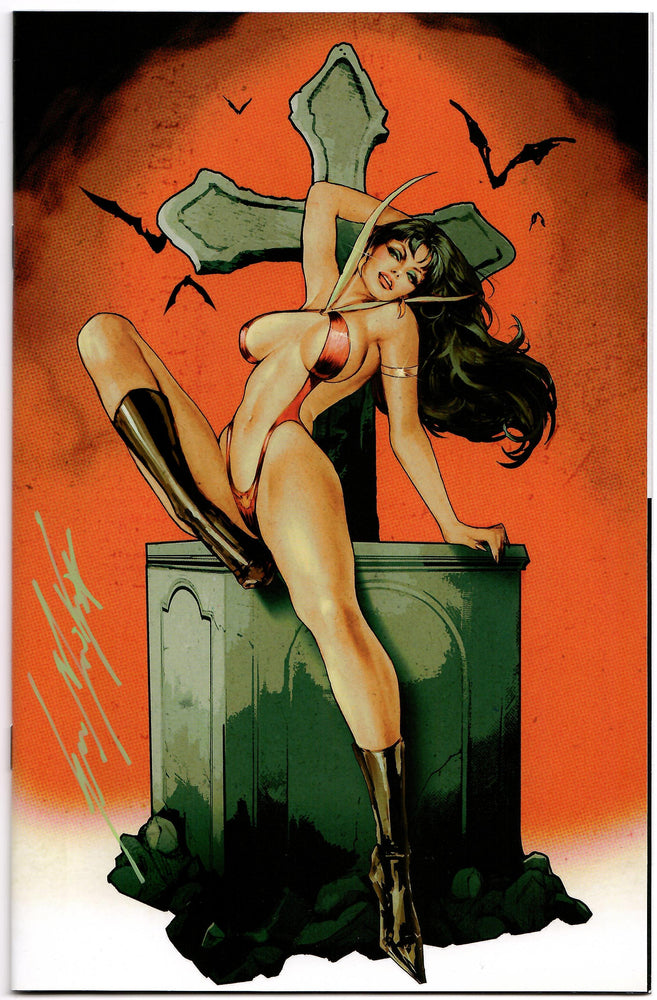 Vampirella Dracula Rage #2 Sozomaika GGA Tombstone Graveyard Variant (09/27/2023) Dynamite (ONLINE ORDER ONLY)