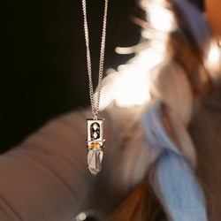 Star Wars X RockLove Ahsoka Tano Kyber Crystal Necklace (ONLINE ORDER ONLY)