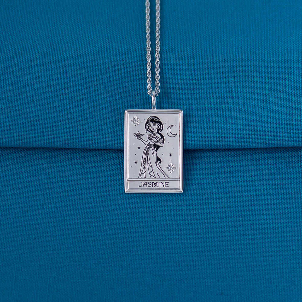 Disney X RockLove ALADDIN Jasmine Tablet Necklace (ONLINE ORDER ONLY)