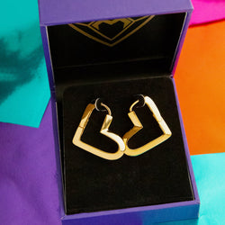 League of Legends X RockLove KDA Ahri Heart Hoop Earrings (ONLINE ORDER ONLY)