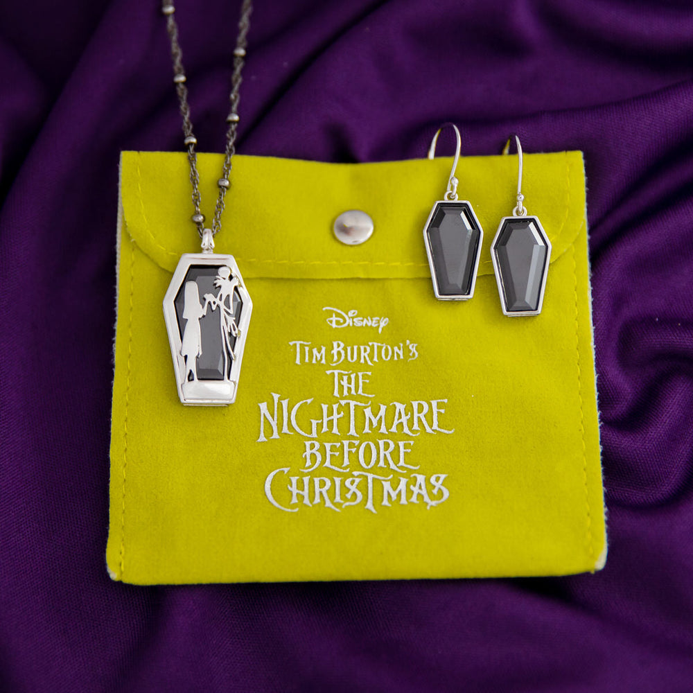 Disney X RockLove THE NIGHTMARE BEFORE CHRISTMAS Jack & Sally Necklace (ONLINE ORDER ONLY)