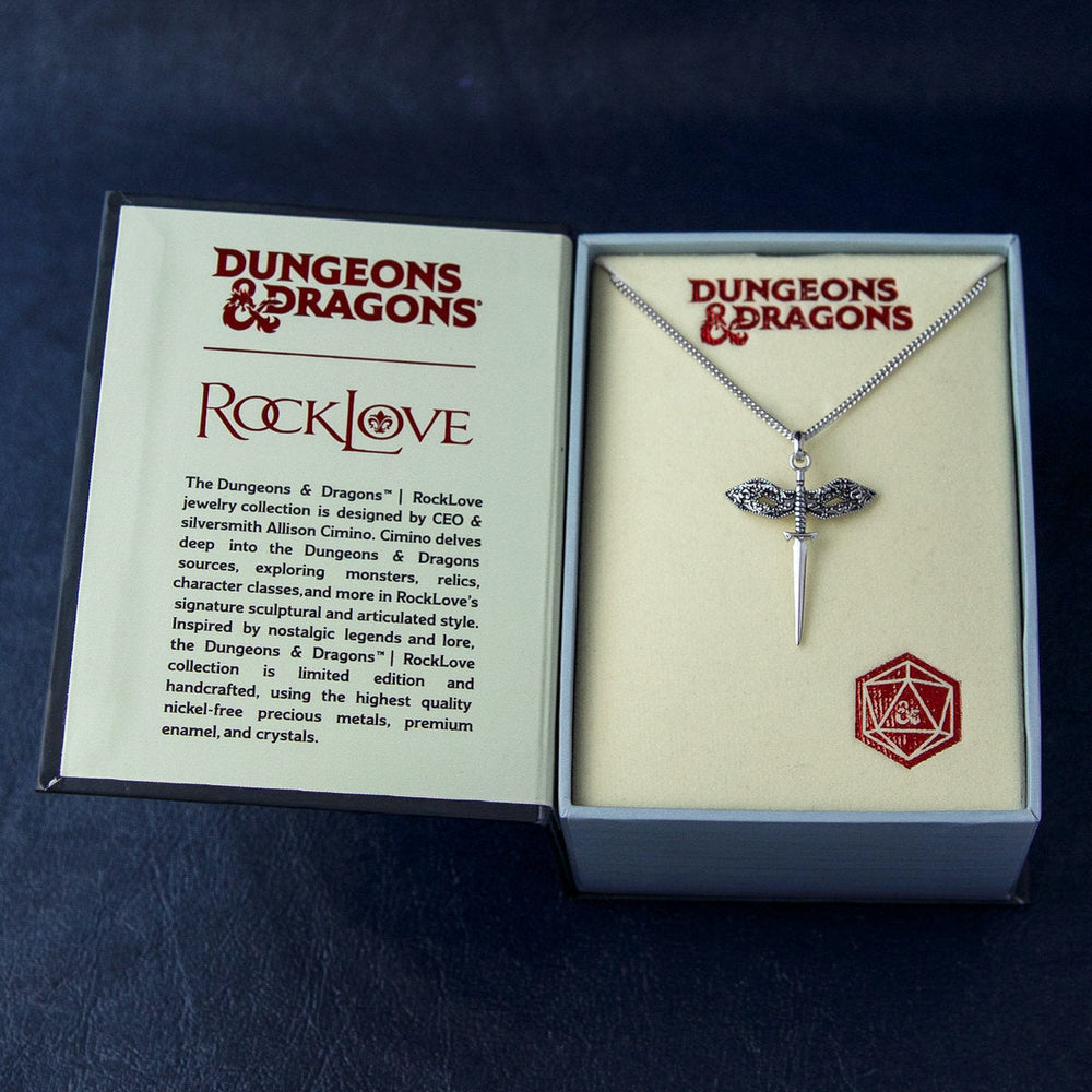 Dungeons and Dragons X RockLove Rogue Dagger Necklace (ONLINE ORDER ONLY)