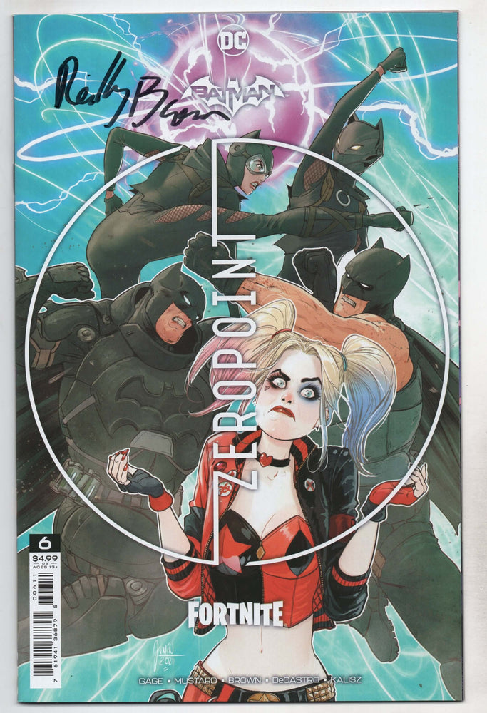 Batman Fortnite Zero Point #6 A Mikel Janin SIGNED Reilly Brown (07/06/2021) Dc (ONLINE ORDER ONLY)