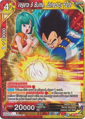 Vegeta & Bulma, Joined by Fate (BT10-146) [Rise of the Unison Warrior 2nd Edition] (ONLINE ORDER ONLY)