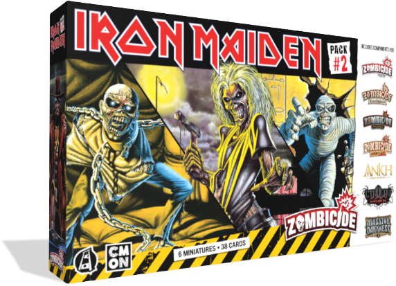 Zombicide: Iron Maiden Character Packs - Bundle of the Beast (ONLINE ORDER ONLY)