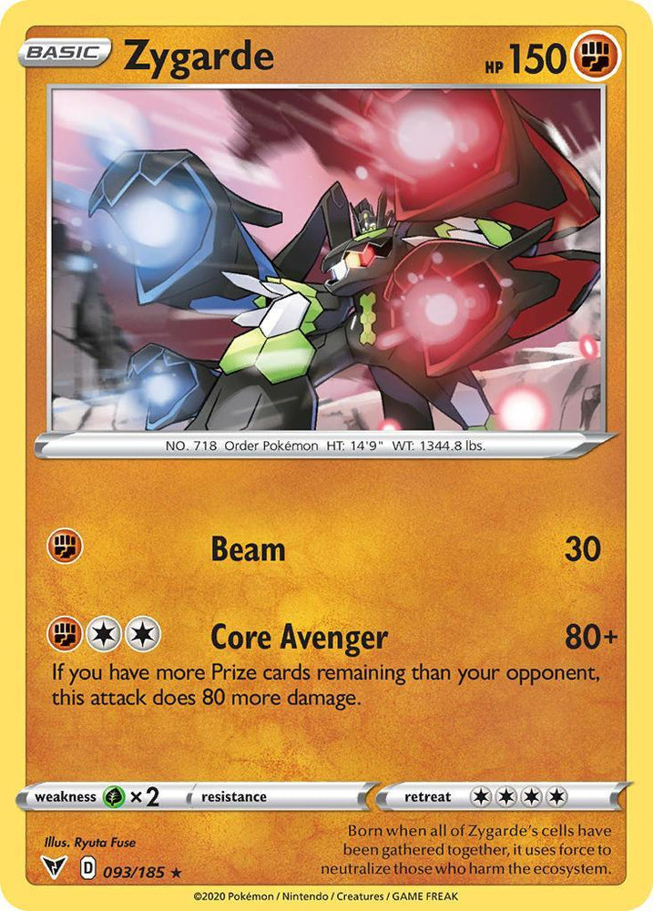 Zygarde (093/185) [Sword & Shield: Vivid Voltage] (Online Only)